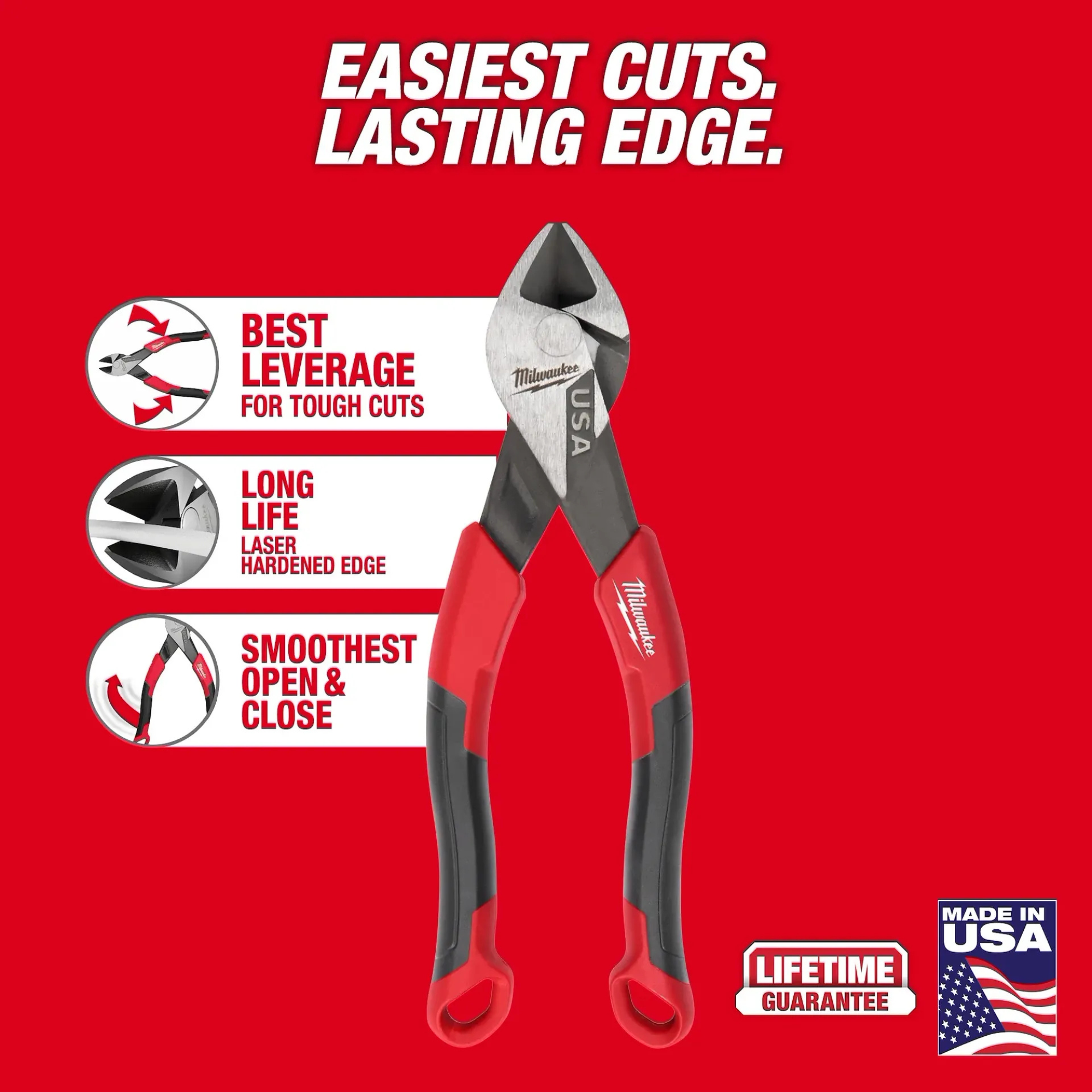 Milwaukee 6" Diagonal Cutting Pliers  from Columbia Safety